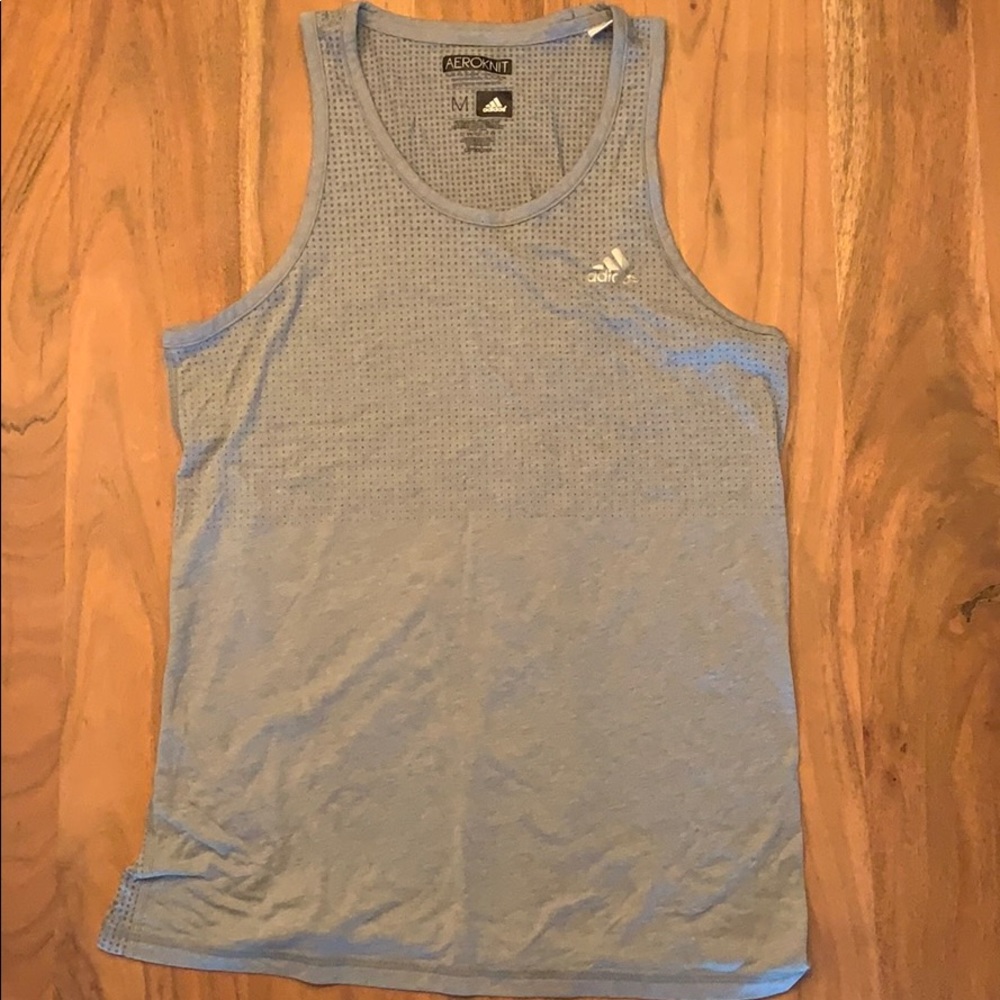 Men’s adidas breathable tank top.